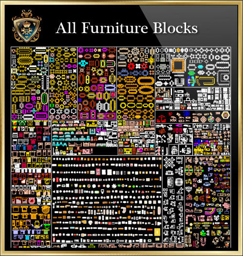 ★All Interior Design Blocks