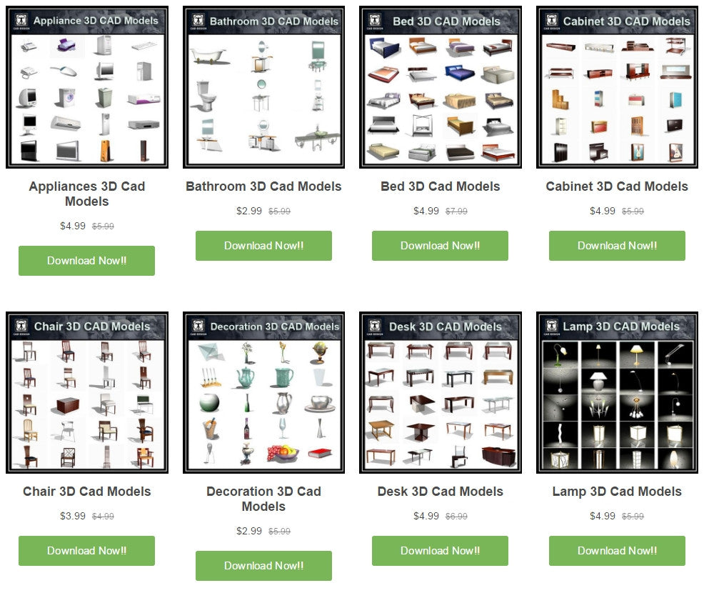 Download CAD 3D Models