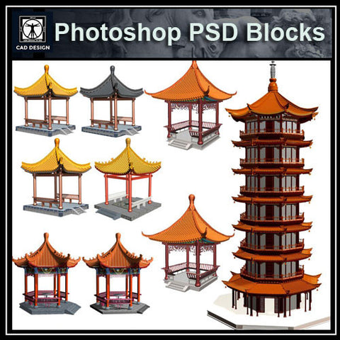Chinese PSD Elements