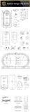 ★【Stadium CAD Blocks Bundle-Stadium,Gymnasium, track and field, playground, sports hall】@basketball court, tennis court, badminton court, long jump, high jump ,CAD Blocks,Autocad Blocks,Drawings,CAD Details - CAD Design | Download CAD Drawings | AutoCAD Blocks | AutoCAD Symbols | CAD Drawings | Architecture Details│Landscape Details | See more about AutoCAD, Cad Drawing and Architecture Details
