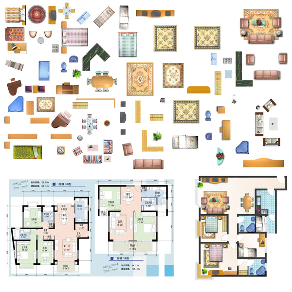 Photoshop PSD Blocks -Interior Design Layouts - CAD Design | Download CAD Drawings | AutoCAD Blocks | AutoCAD Symbols | CAD Drawings | Architecture Details│Landscape Details | See more about AutoCAD, Cad Drawing and Architecture Details