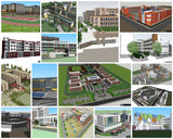 💎【Sketchup Architecture 3D Projects】School Sketchup Model V3 - CAD Design | Download CAD Drawings | AutoCAD Blocks | AutoCAD Symbols | CAD Drawings | Architecture Details│Landscape Details | See more about AutoCAD, Cad Drawing and Architecture Details