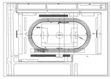 ★【Stadium CAD Blocks-Stadium,Gymnasium, track and field, playground, sports hall】@basketball court, tennis court, badminton court, long jump, high jump ,CAD Blocks,Autocad Blocks,Drawings,CAD Details - CAD Design | Download CAD Drawings | AutoCAD Blocks | AutoCAD Symbols | CAD Drawings | Architecture Details│Landscape Details | See more about AutoCAD, Cad Drawing and Architecture Details