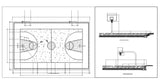 ★【Stadium CAD Blocks-Stadium,Gymnasium, track and field, playground, sports hall】@basketball court, tennis court, badminton court, long jump, high jump ,CAD Blocks,Autocad Blocks,Drawings,CAD Details - CAD Design | Download CAD Drawings | AutoCAD Blocks | AutoCAD Symbols | CAD Drawings | Architecture Details│Landscape Details | See more about AutoCAD, Cad Drawing and Architecture Details