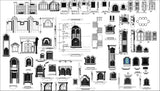 Door and window sections - CAD Design | Download CAD Drawings | AutoCAD Blocks | AutoCAD Symbols | CAD Drawings | Architecture Details│Landscape Details | See more about AutoCAD, Cad Drawing and Architecture Details