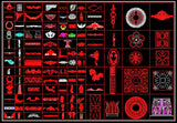 Over 1000+ Architecture Ornamental Elements(Best Collections!!) - CAD Design | Download CAD Drawings | AutoCAD Blocks | AutoCAD Symbols | CAD Drawings | Architecture Details│Landscape Details | See more about AutoCAD, Cad Drawing and Architecture Details