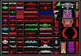Over 1000+ Architecture Ornamental Elements(Best Collections!!) - CAD Design | Download CAD Drawings | AutoCAD Blocks | AutoCAD Symbols | CAD Drawings | Architecture Details│Landscape Details | See more about AutoCAD, Cad Drawing and Architecture Details