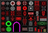 Over 1000+ Architecture Ornamental Elements(Best Collections!!) - CAD Design | Download CAD Drawings | AutoCAD Blocks | AutoCAD Symbols | CAD Drawings | Architecture Details│Landscape Details | See more about AutoCAD, Cad Drawing and Architecture Details