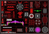 Over 1000+ Architecture Ornamental Elements(Best Collections!!) - CAD Design | Download CAD Drawings | AutoCAD Blocks | AutoCAD Symbols | CAD Drawings | Architecture Details│Landscape Details | See more about AutoCAD, Cad Drawing and Architecture Details