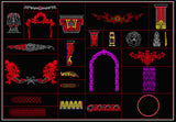 Over 1000+ Architecture Ornamental Elements(Best Collections!!) - CAD Design | Download CAD Drawings | AutoCAD Blocks | AutoCAD Symbols | CAD Drawings | Architecture Details│Landscape Details | See more about AutoCAD, Cad Drawing and Architecture Details