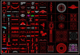 Over 1000+ Architecture Ornamental Elements(Best Collections!!) - CAD Design | Download CAD Drawings | AutoCAD Blocks | AutoCAD Symbols | CAD Drawings | Architecture Details│Landscape Details | See more about AutoCAD, Cad Drawing and Architecture Details
