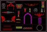 Over 1000+ Architecture Ornamental Elements(Best Collections!!) - CAD Design | Download CAD Drawings | AutoCAD Blocks | AutoCAD Symbols | CAD Drawings | Architecture Details│Landscape Details | See more about AutoCAD, Cad Drawing and Architecture Details