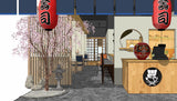 đăSketchup Architecture 3D Projectsă5 Types of Japanese restaurant Sketchup 3D Models - CAD Design | Download CAD Drawings | AutoCAD Blocks | AutoCAD Symbols | CAD Drawings | Architecture DetailsâLandscape Details | See more about AutoCAD, Cad Drawing and Architecture Details