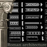 Free Decorative Elements V3 - CAD Design | Download CAD Drawings | AutoCAD Blocks | AutoCAD Symbols | CAD Drawings | Architecture Details│Landscape Details | See more about AutoCAD, Cad Drawing and Architecture Details