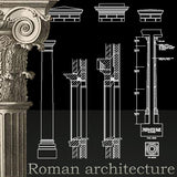 Free Decorative Elements V15 - CAD Design | Download CAD Drawings | AutoCAD Blocks | AutoCAD Symbols | CAD Drawings | Architecture Details│Landscape Details | See more about AutoCAD, Cad Drawing and Architecture Details