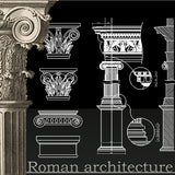 Free Decorative Elements V.2 - CAD Design | Download CAD Drawings | AutoCAD Blocks | AutoCAD Symbols | CAD Drawings | Architecture Details│Landscape Details | See more about AutoCAD, Cad Drawing and Architecture Details