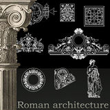 Free Decorative Elements V8 - CAD Design | Download CAD Drawings | AutoCAD Blocks | AutoCAD Symbols | CAD Drawings | Architecture Details│Landscape Details | See more about AutoCAD, Cad Drawing and Architecture Details