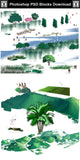 Hand-painted PSD Landscape elevation 4 - CAD Design | Download CAD Drawings | AutoCAD Blocks | AutoCAD Symbols | CAD Drawings | Architecture Details│Landscape Details | See more about AutoCAD, Cad Drawing and Architecture Details