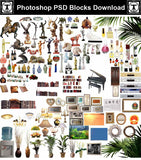 Free Photoshop PSD Blocks-Home Decoration - CAD Design | Download CAD Drawings | AutoCAD Blocks | AutoCAD Symbols | CAD Drawings | Architecture Details│Landscape Details | See more about AutoCAD, Cad Drawing and Architecture Details