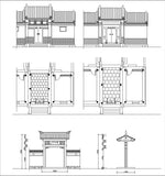 ★【Chinese Architecture Design CAD elements V5】All kinds of Chinese Architectural CAD Drawings Bundle - CAD Design | Download CAD Drawings | AutoCAD Blocks | AutoCAD Symbols | CAD Drawings | Architecture Details│Landscape Details | See more about AutoCAD, Cad Drawing and Architecture Details