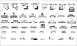 ★【Architectural Design Gallery Autocad Drawings V.1】All Decoration elements Bundle - CAD Design | Download CAD Drawings | AutoCAD Blocks | AutoCAD Symbols | CAD Drawings | Architecture Details│Landscape Details | See more about AutoCAD, Cad Drawing and Architecture Details