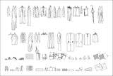 ★【Clothes,Shoes,Hats,Wardrobe Accessories Autocad Blocks Collections】All kinds of CAD Blocks - CAD Design | Download CAD Drawings | AutoCAD Blocks | AutoCAD Symbols | CAD Drawings | Architecture Details│Landscape Details | See more about AutoCAD, Cad Drawing and Architecture Details