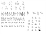 ★【People Autocad Blocks Collections】All kinds of People CAD Blocks - CAD Design | Download CAD Drawings | AutoCAD Blocks | AutoCAD Symbols | CAD Drawings | Architecture Details│Landscape Details | See more about AutoCAD, Cad Drawing and Architecture Details