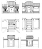 ★【Chinese Architecture Design CAD elements V5】All kinds of Chinese Architectural CAD Drawings Bundle - CAD Design | Download CAD Drawings | AutoCAD Blocks | AutoCAD Symbols | CAD Drawings | Architecture Details│Landscape Details | See more about AutoCAD, Cad Drawing and Architecture Details
