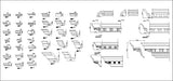 ★【Architectural Design Gallery Autocad Drawings V.1】All Decoration elements Bundle - CAD Design | Download CAD Drawings | AutoCAD Blocks | AutoCAD Symbols | CAD Drawings | Architecture Details│Landscape Details | See more about AutoCAD, Cad Drawing and Architecture Details