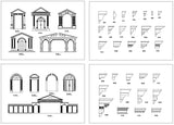 ★【Architectural Classical Element Autocad Blocks V.2】All kinds of architecture decorations CAD blocks Bundle - CAD Design | Download CAD Drawings | AutoCAD Blocks | AutoCAD Symbols | CAD Drawings | Architecture Details│Landscape Details | See more about AutoCAD, Cad Drawing and Architecture Details