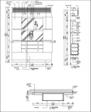 ★【Interior Design Cabinet Facade Autocad Drawings】Cabinet CAD Elevation Bundle - CAD Design | Download CAD Drawings | AutoCAD Blocks | AutoCAD Symbols | CAD Drawings | Architecture Details│Landscape Details | See more about AutoCAD, Cad Drawing and Architecture Details