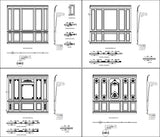 ★【Interior design Neoclassical wall design V1】All kinds of Neoclassical wall design CAD drawings Bundle - CAD Design | Download CAD Drawings | AutoCAD Blocks | AutoCAD Symbols | CAD Drawings | Architecture Details│Landscape Details | See more about AutoCAD, Cad Drawing and Architecture Details