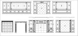 ★【Interior design Neoclassical wall design V1】All kinds of Neoclassical wall design CAD drawings Bundle - CAD Design | Download CAD Drawings | AutoCAD Blocks | AutoCAD Symbols | CAD Drawings | Architecture Details│Landscape Details | See more about AutoCAD, Cad Drawing and Architecture Details