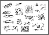 ★【Landscape layout Autocad Drawings Collections】All kinds of Landscape CAD Drawings - CAD Design | Download CAD Drawings | AutoCAD Blocks | AutoCAD Symbols | CAD Drawings | Architecture Details│Landscape Details | See more about AutoCAD, Cad Drawing and Architecture Details