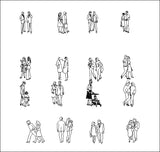 ★【People Autocad Blocks Collections】All kinds of People CAD Blocks - CAD Design | Download CAD Drawings | AutoCAD Blocks | AutoCAD Symbols | CAD Drawings | Architecture Details│Landscape Details | See more about AutoCAD, Cad Drawing and Architecture Details