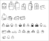 ★【Clothes,Shoes,Hats,Wardrobe Accessories Autocad Blocks Collections】All kinds of CAD Blocks - CAD Design | Download CAD Drawings | AutoCAD Blocks | AutoCAD Symbols | CAD Drawings | Architecture Details│Landscape Details | See more about AutoCAD, Cad Drawing and Architecture Details