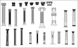 ★【Architectural Design Gallery Autocad Drawings V.2】All Decoration elements Bundle - CAD Design | Download CAD Drawings | AutoCAD Blocks | AutoCAD Symbols | CAD Drawings | Architecture Details│Landscape Details | See more about AutoCAD, Cad Drawing and Architecture Details