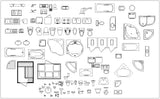 ★【Architectural Design Gallery Autocad Drawings V.2】All Decoration elements Bundle - CAD Design | Download CAD Drawings | AutoCAD Blocks | AutoCAD Symbols | CAD Drawings | Architecture Details│Landscape Details | See more about AutoCAD, Cad Drawing and Architecture Details