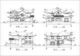 Villa Design CAD Drawings V10 - CAD Design | Download CAD Drawings | AutoCAD Blocks | AutoCAD Symbols | CAD Drawings | Architecture Details│Landscape Details | See more about AutoCAD, Cad Drawing and Architecture Details