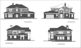 Villa Design CAD Drawings V11 - CAD Design | Download CAD Drawings | AutoCAD Blocks | AutoCAD Symbols | CAD Drawings | Architecture Details│Landscape Details | See more about AutoCAD, Cad Drawing and Architecture Details