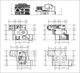 Villa Design CAD Drawings V15 - CAD Design | Download CAD Drawings | AutoCAD Blocks | AutoCAD Symbols | CAD Drawings | Architecture Details│Landscape Details | See more about AutoCAD, Cad Drawing and Architecture Details