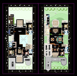 Modern luxurious Bungalow - CAD Design | Download CAD Drawings | AutoCAD Blocks | AutoCAD Symbols | CAD Drawings | Architecture Details│Landscape Details | See more about AutoCAD, Cad Drawing and Architecture Details