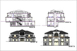 Modern Bungalows Design Plan - CAD Design | Download CAD Drawings | AutoCAD Blocks | AutoCAD Symbols | CAD Drawings | Architecture Details│Landscape Details | See more about AutoCAD, Cad Drawing and Architecture Details