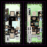 Modern luxurious Bungalow - CAD Design | Download CAD Drawings | AutoCAD Blocks | AutoCAD Symbols | CAD Drawings | Architecture Details│Landscape Details | See more about AutoCAD, Cad Drawing and Architecture Details