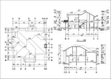Villa Design CAD Drawings V14 - CAD Design | Download CAD Drawings | AutoCAD Blocks | AutoCAD Symbols | CAD Drawings | Architecture Details│Landscape Details | See more about AutoCAD, Cad Drawing and Architecture Details
