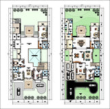 Modern luxurious Bungalow - CAD Design | Download CAD Drawings | AutoCAD Blocks | AutoCAD Symbols | CAD Drawings | Architecture Details│Landscape Details | See more about AutoCAD, Cad Drawing and Architecture Details
