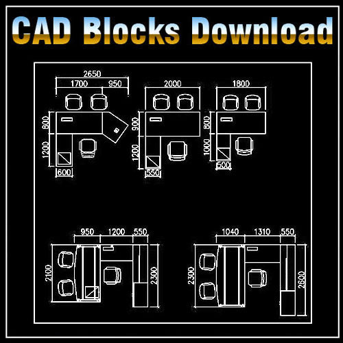 Free Office Furniture CAD Blocks DWG Download | AutoCAD – CAD Design ...