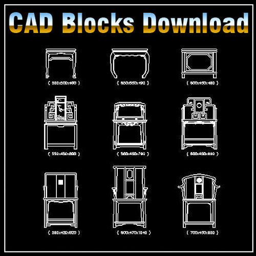 Free Chinese Furniture Blocks - CAD Design | Download CAD Drawings | AutoCAD Blocks | AutoCAD Symbols | CAD Drawings | Architecture Details│Landscape Details | See more about AutoCAD, Cad Drawing and Architecture Details