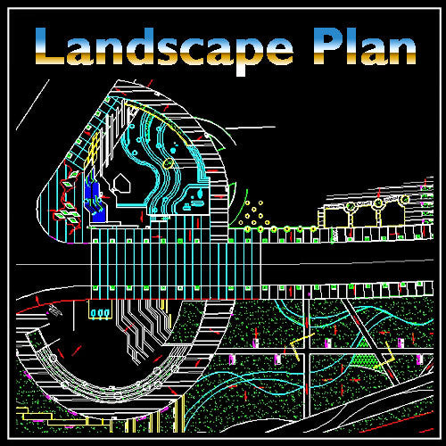 Residential Landscape Design 11 - CAD Design | Download CAD Drawings | AutoCAD Blocks | AutoCAD Symbols | CAD Drawings | Architecture Details│Landscape Details | See more about AutoCAD, Cad Drawing and Architecture Details