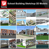đăSketchup Architecture 3D ProjectsăSchool Sketchup Model V8 - CAD Design | Download CAD Drawings | AutoCAD Blocks | AutoCAD Symbols | CAD Drawings | Architecture DetailsâLandscape Details | See more about AutoCAD, Cad Drawing and Architecture Details